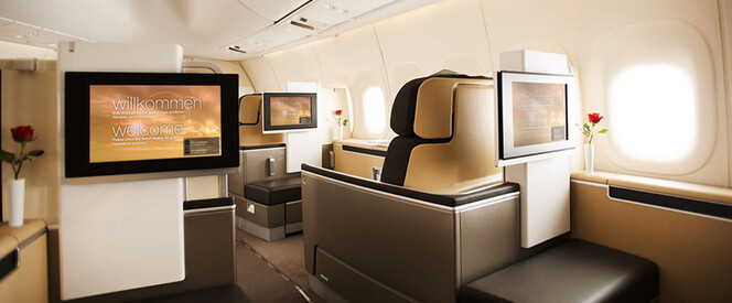 Angebot nach Shanghai in der First Class mit Lufthansa